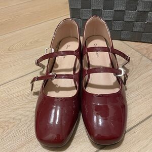 Patent Red Mary Jane’s